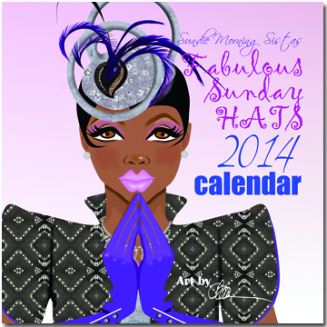 Fabulous Sunday Hats 2014 Wall Calendar