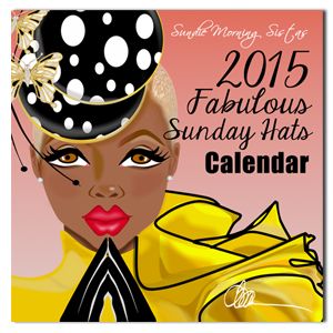 Fabulous Sunday Hats 2015 Wall Calendar